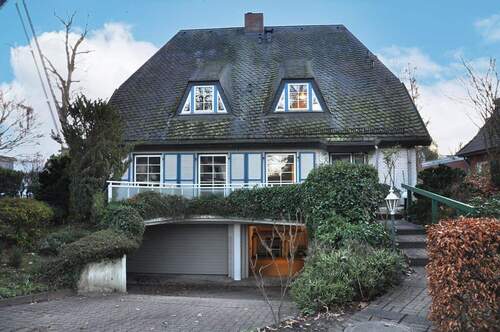 Ansicht des Hauses - 3 Zimmer Etagenwohnung in Hamburg