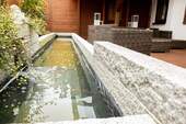 Wasserspiel auf der Terrasse - 