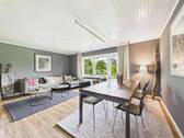 Wohnzimmer - Einfamilienhaus mit 231,00 m&sup2; in Echem zum Kaufen