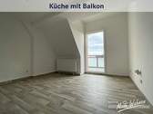 Küche mit Balkon - 