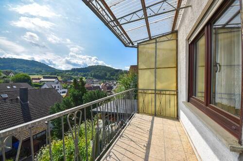 überdachter Balkon OG - 