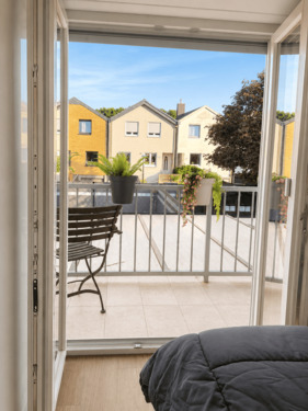 Blick auf Balkon - 