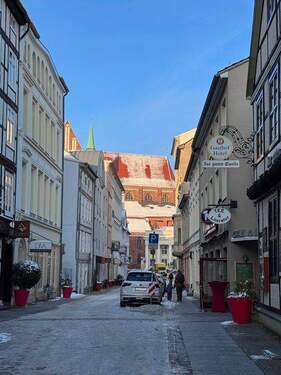 Schusterstraße Richtung Marktplatz - Ladenfläche in zentraler Lage von Schwerin