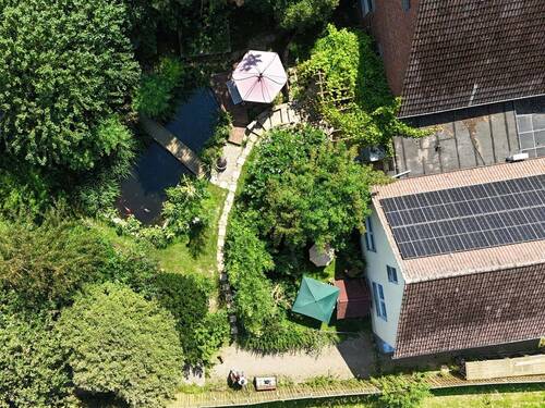 Ansicht von oben - 7 Zimmer Einfamilienhaus zum Kaufen in Melle