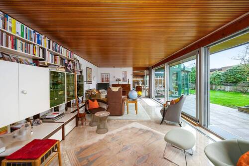 Wohnzimmer - 5 Zimmer Mehrfamilienhaus, Wohnhaus zum Kaufen in Quickborn