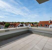Einzigartige 3-Zimmer-Dachgeschosswohnung mit umlaufender Terrasse - Augsburg Hochzoll