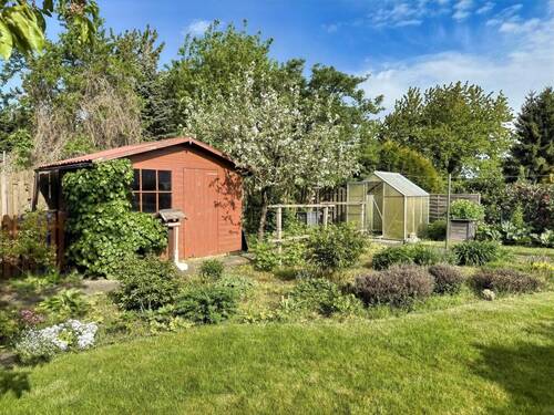 Ansicht Garten - 7 Zimmer Einfamilienhaus in Zeven