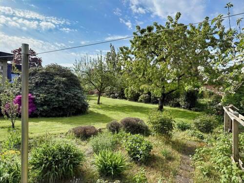 Ansicht Garten - Einfamilienhaus mit 168,00 m&sup2; in Zeven zum Kaufen