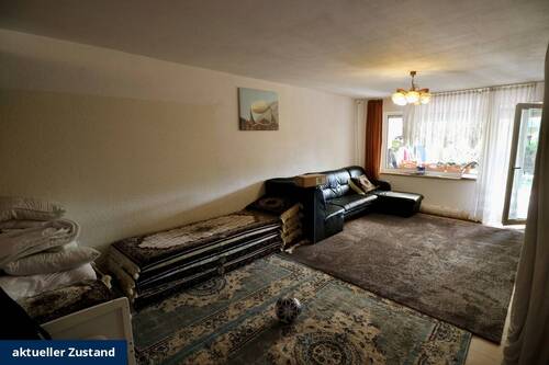 Wohnzimmer EG - 7 Zimmer Einfamilienhaus zum Kaufen in Rommerskirchen / Evinghoven