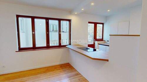 Küche_Tresen1 - 4 Zimmer Etagenwohnung in Rostock / Hansaviertel