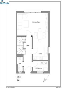 Grundris_Teichstraße 1 - 