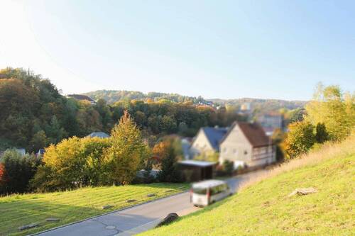 Aussicht 1 vom Grundstück - 