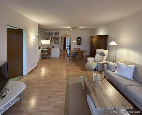 Wohnzimmer Ansicht 3 - 2 Zimmer Etagenwohnung zum Kaufen in Karben