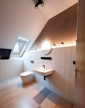 Separater Toilette Visualisiert - 