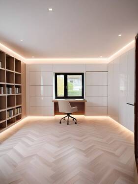 Arbeitszimmer EG Visualisiert - 