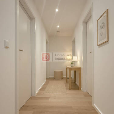 Flurbereich - Virtual Staging - Top!! Sanierte 4-Zimmer-Wohnung mit separatem Dachstudio & Balkon
