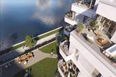 Außenvisualisierung_4 - Barrierefreie 3 Zimmer-Wohnung mit ca. 87m² samt Badewanne, Dusche , Gäste-WC und Balkon