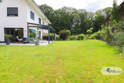 Gartenbereich - 4 Zimmer Doppelhaushälfte zum Kaufen in Rott am Inn