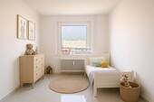Kinderzimmer - virtual staging - Top!! Attraktive 4-Zimmer-Wohnung mit Einbauküche und Stellplatz