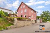 Außenansicht Süd/West - Mehrfamilienhaus, Wohnhaus mit 262,00 m² in Plößberg zum Kaufen