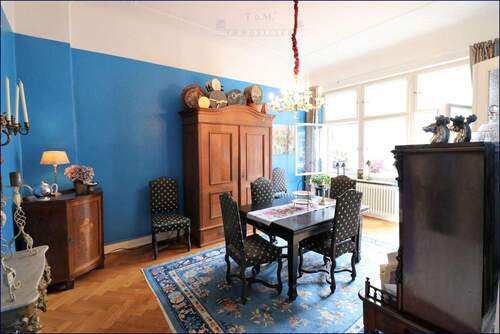 Blick aus Flur ins Esszimmer mit Loggia - 