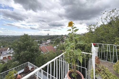 Blick von der Terrasse - 7 Zimmer Einfamilienhaus zum Kaufen in Stuttgart