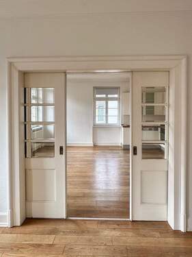 Detail Schiebetür - 5 Zimmer Etagenwohnung in Ladenburg