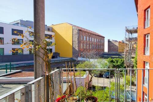 blick von der terrasse - Etagenwohnung mit 70,10 m&sup2; in Berlin zum Kaufen