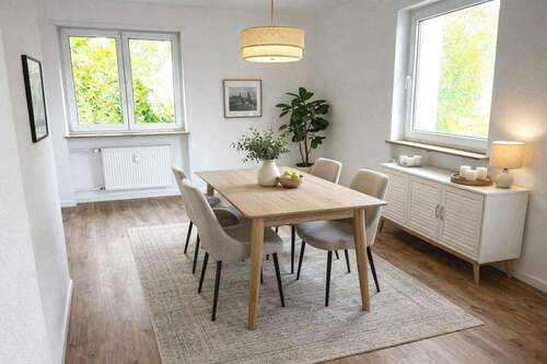 Wohnbeispiel Esszimmer - Hell, modern & energieeffizient - 5ZKB Nähe Klinikum KL