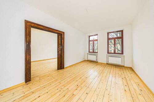 Wohnbereich - 4 Zimmer Etagenwohnung zum Kaufen in Leipzig