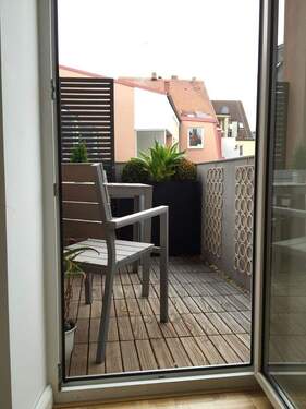 Balkon - Etagenwohnung mit 46,00 m&sup2; in Augsburg zum Kaufen