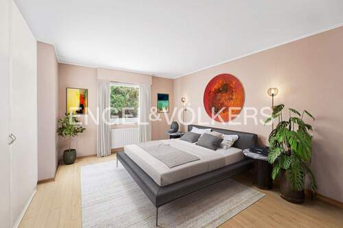 Schlafzimmer EG visualisiert - 