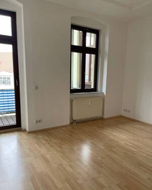 Wohnzimmer - Etagenwohnung mit 46,20 m&sup2; in Görlitz zur Miete