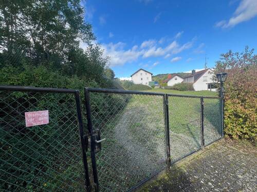 Obere Einfahrt zum Grundstück - 