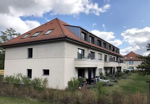 Rückansicht der neuen MFH - 3 Zimmer Etagenwohnung zur Miete in Wustermark