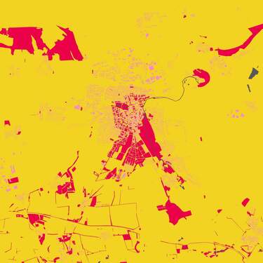Schwarzpläne Thüringen - 4 Zimmer Büro in Erfurt