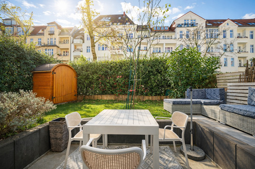 Lichtdurchfluteter Garten - 3 Zimmer Terrassenwohnung zum Kaufen in Berlin