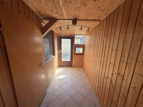 Ausgebauter Durchgang zum Garten - 