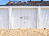 Weiße Garagentür - 