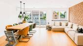 Helles Wohnzimmer - 3 Zimmer Etagenwohnung zum Kaufen in Langenfeld