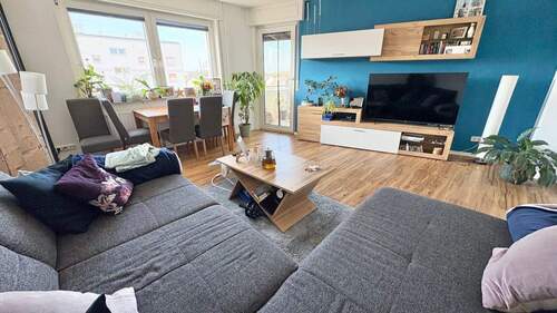 Wohnzimmer Ansicht 4 - Etagenwohnung mit 77,00 m² in Erlensee zur Miete
