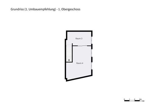 Grundris - Umbauempfehlung 1.OG - 