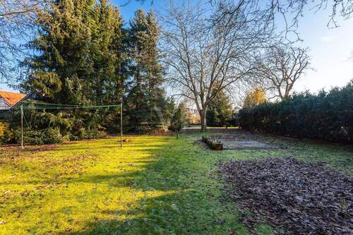 Blick in weitläufigen Garten - 