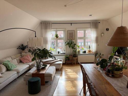 Wohnzimmer.JPG - 2 Zimmer Etagenwohnung zur Miete in Stade