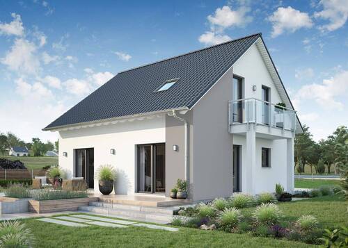 Hausansicht - 5 Zimmer Einfamilienhaus in Gomaringen