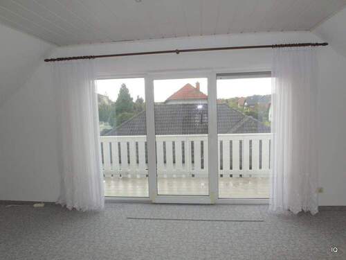 Dachgeschoss: Wohnbereich mit Südbalkon - 