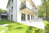 Garten Terrasse - 2 Zimmer Etagenwohnung zur Miete in Landshut
