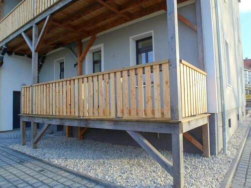 Ansicht großer Balkon - 4 Zimmer Etagenwohnung in Königsbrück