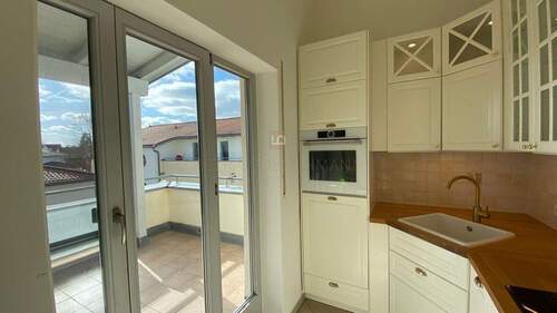 Blick aus der Küche - 