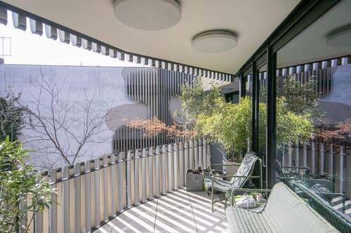 Überdachte Südterrasse - Etagenwohnung mit 207,50 m&sup2; in Berlin zum Kaufen